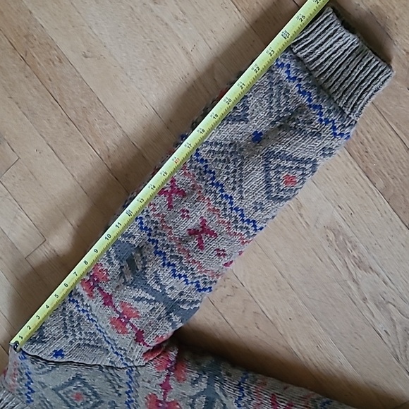 L.L Bean  wool sweater jacket  fleece lined - Picture 16 of 16